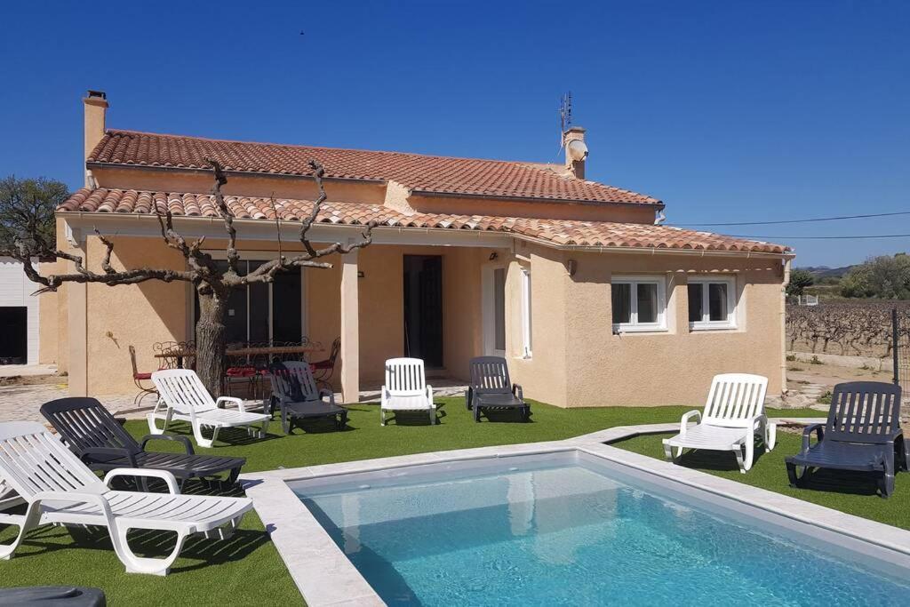 Villa Le Calme En Provence Tulette Esterno foto